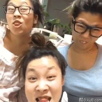 GIF动态图：妆前妆后的女人……太恐怖了！